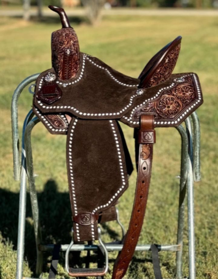 CHOCOLATE MICHELLE SHORT SKIRT SADDLE | SPINAL RELIEF