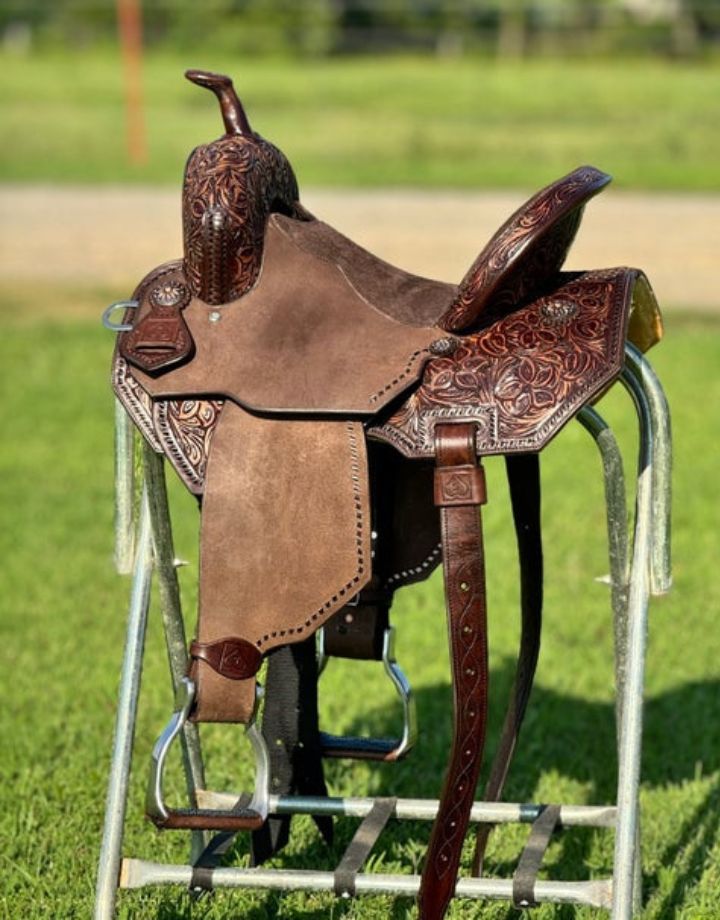 MICHELLE ALL LEATHER SADDLE | LIGHTWEIGHT